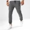 Bon marché 🌟 Pantalon Jogging Slim Fit A Carreaux Avec Bandes 1332 Gris Anthracite de Frilivin 🔥 -Promos Frilivin Magasin frilivin 148353 1332 BLACK SQUARE 20180723T152750 01