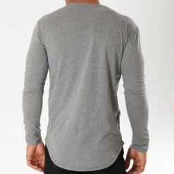 Les meilleures critiques de 😉 Tee 👕 Shirt Manches Longues Oversize 2091 Gris Chiné de Frilivin 🤩 -Promos Frilivin Magasin frilivin 153836 2091 DARK GREY 20180906T142936 05