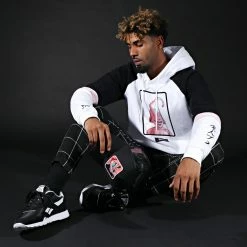 Top 10 🧨 Pantalon Carreaux 7337-QR04 Noir Blanc de Frilivin 🧨 -Promos Frilivin Magasin frilivin 170954 7337 QR04 BLACK WHITE 20200226T095311 05