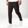 Sortie 🎁 Pantalon Carreaux 7337-QR04 Noir Rouge de Frilivin 🔥 -Promos Frilivin Magasin frilivin 170955 7337 QR04 BLACK RED 20190212T095024 01