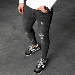 Vente flash 🧨 Jean Super Skinny Fit VJ215 Gris Anthracite de Frilivin ⌛ -Promos Frilivin Magasin frilivin 187491 VJ215 1 TPDT 20200210T091619 06