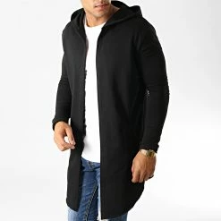 Offres ✔️ Gilet Capuche BM1142 Noir de Frilivin 👏