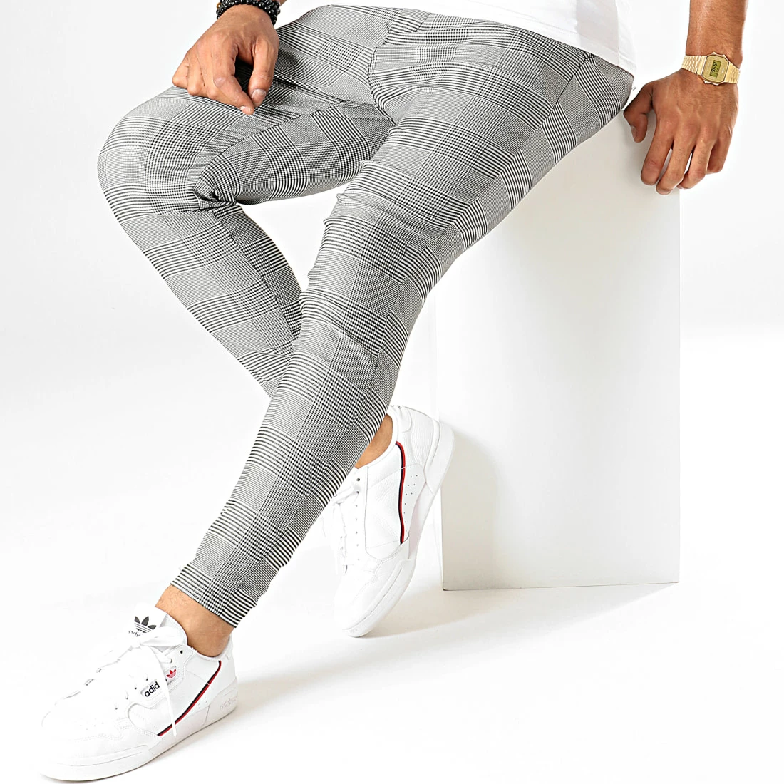 Top 10 😀 Pantalon Carreaux 1624 Blanc Noir de Frilivin 🧨 4 Top 10 😀 Pantalon Carreaux 1624 Blanc Noir de Frilivin 🧨 – Image 2