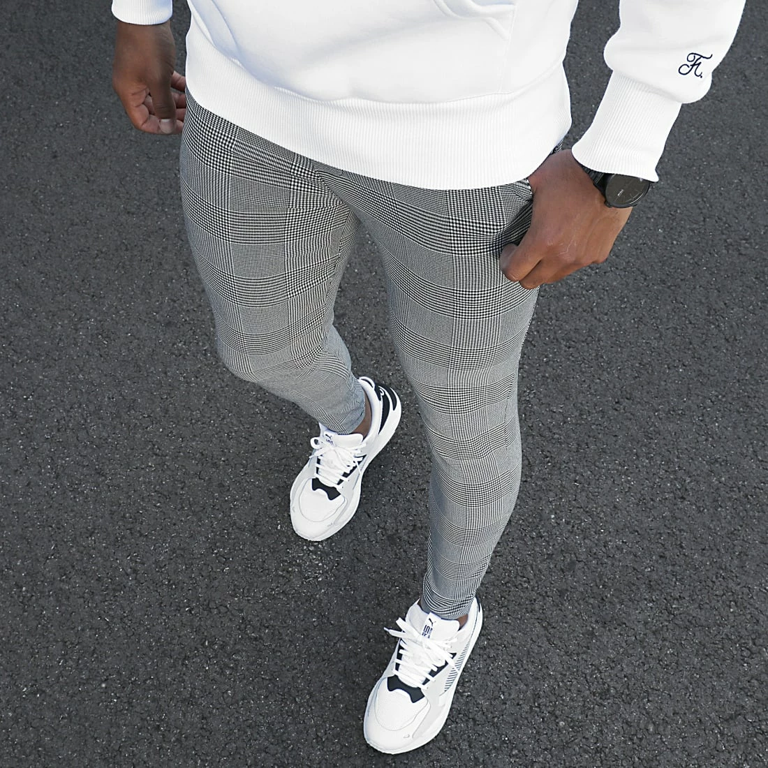 Top 10 😀 Pantalon Carreaux 1624 Blanc Noir de Frilivin 🧨 9 Top 10 😀 Pantalon Carreaux 1624 Blanc Noir de Frilivin 🧨 – Image 7