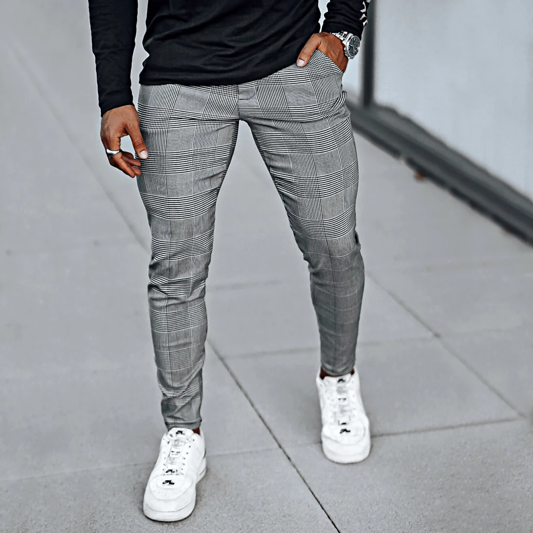 Top 10 😀 Pantalon Carreaux 1624 Blanc Noir de Frilivin 🧨 7 Top 10 😀 Pantalon Carreaux 1624 Blanc Noir de Frilivin 🧨 – Image 5