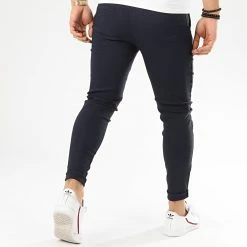 Meilleure affaire 🎁 Pantalon Chino 1697 Bleu Marine de Frilivin 🤩 -Promos Frilivin Magasin frilivin 207683 1697 NAVY 20200107T154722 04