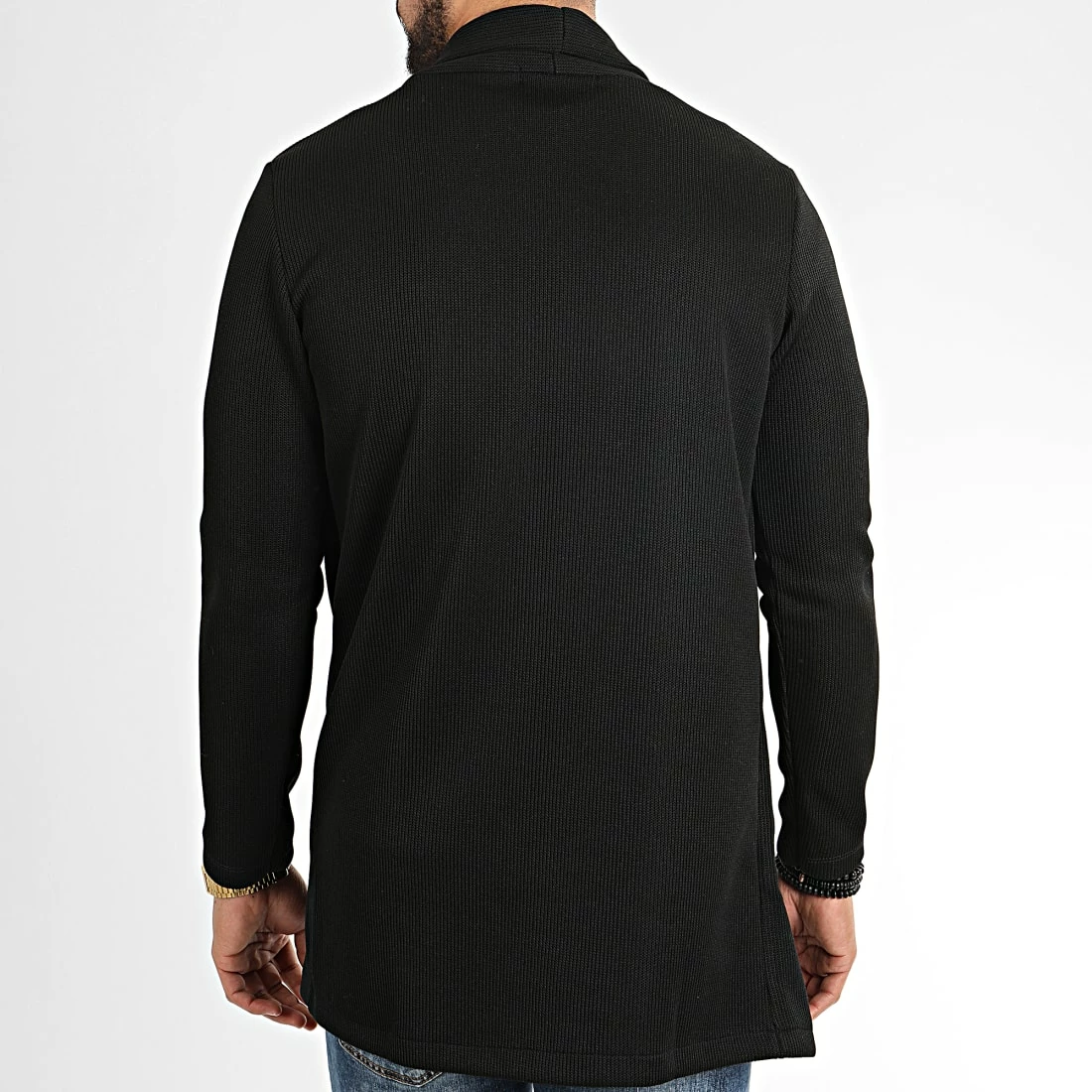 Remise 😉 Gilet Oversize 6882X Noir de Frilivin 🧨 6 Remise 😉 Gilet Oversize 6882X Noir de Frilivin 🧨 – Image 4