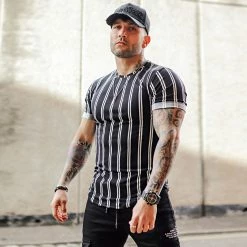 Tout neuf ✨ Tee 👕 Shirt Oversize A Rayures 13883 Noir de Frilivin 🔔 8 Tout neuf ✨ Tee 👕 Shirt Oversize A Rayures 13883 Noir de Frilivin 🔔 -Promos Frilivin Magasin frilivin 217059 FAB 13883 BLACK TPDT 20210426T135506 05