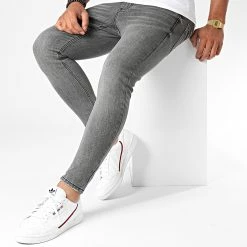 Vente flash 👍 Jean Super Skinny Fit VJ216 Gris de Frilivin 😍 -Promos Frilivin Magasin frilivin 223863 VJ216 4 20200708T155001 03