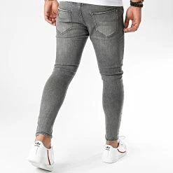 Vente flash 👍 Jean Super Skinny Fit VJ216 Gris de Frilivin 😍 -Promos Frilivin Magasin frilivin 223863 VJ216 4 20200708T155004 04