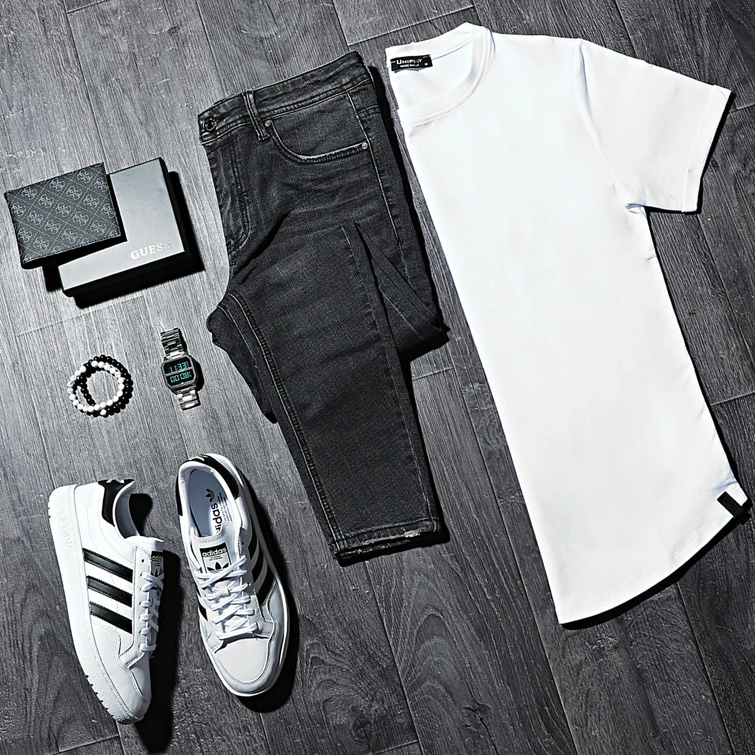 Promo 👏 Jean Super Skinny Fit VJ216 Noir de Frilivin 🤩 7 Promo 👏 Jean Super Skinny Fit VJ216 Noir de Frilivin 🤩 – Image 5