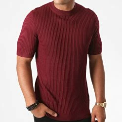 Offres 😉 Tee 👚 Shirt FA3001 Bordeaux de Frilivin 😉 -Promos Frilivin Magasin frilivin 229257 FA3001 6A 20200826T134201 04