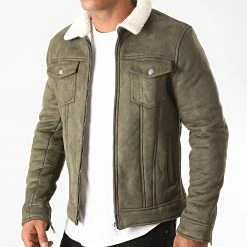 Vente flash 👏 Veste Col Mouton QQ515 Vert Kaki de Frilivin 😉 8 Vente flash 👏 Veste Col Mouton QQ515 Vert Kaki de Frilivin 😉 -Promos Frilivin Magasin frilivin 229467 QQ515 2 20200828T145049 03