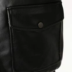 Promo 😉 Veste Col Mouton QQ606 Noir de Frilivin 👏 -Promos Frilivin Magasin frilivin 229531 QQ606 1 20200901T174824 04