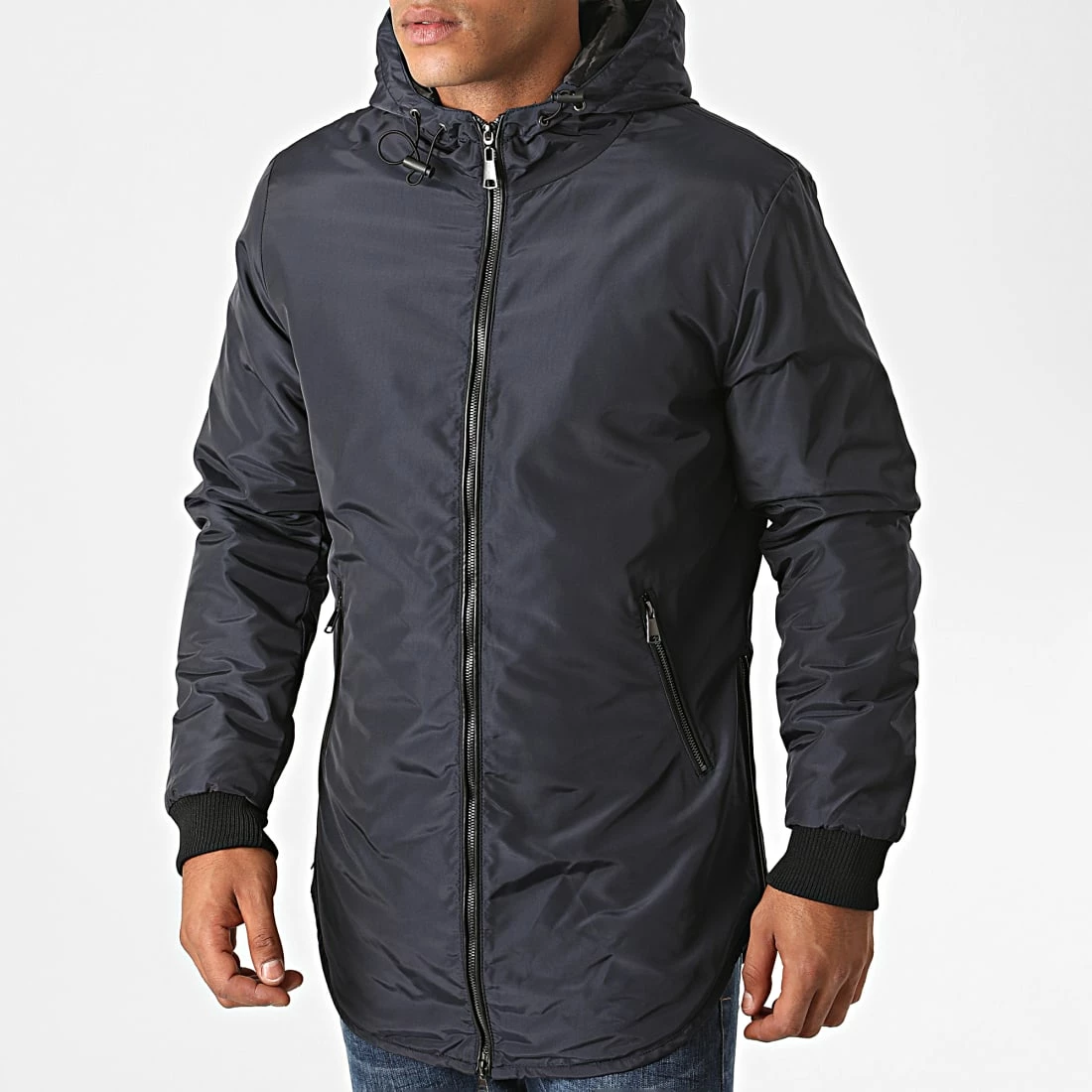 Acheter 🛒 Parka Capuche QQ581 Bleu Marine de Frilivin 🔔 3 Acheter 🛒 Parka Capuche QQ581 Bleu Marine de Frilivin 🔔