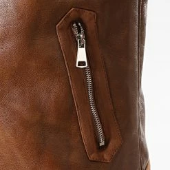 Tout neuf 😀 Veste Zippée Col Mouton QQ565 Marron de Frilivin 👏 -Promos Frilivin Magasin frilivin 229824 QQ565 10 20200828T145418 04