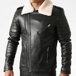 Vente flash 🛒 Veste Zippée Col Mouton QQ553 Noir de Frilivin 🛒 -Promos Frilivin Magasin frilivin 230028 QQ553 5 20200901T174851 03