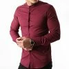 Grosses soldes 🛒 Chemise Manches Longues 7229 Bordeaux de Frilivin 🌟