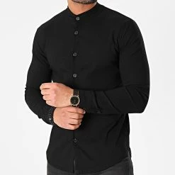 Meilleure affaire 🌟 Chemise Manches Longues 4127 Noir de Frilivin ✔️ -Promos Frilivin Magasin frilivin 245974 4127 BLACK 20210106T132932 03