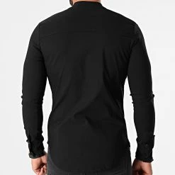 Meilleure affaire 🌟 Chemise Manches Longues 4127 Noir de Frilivin ✔️ -Promos Frilivin Magasin frilivin 245974 4127 BLACK 20210106T132933 04