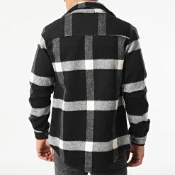 Le moins cher 🛒 Surchemise A Carreaux 4139 Noir Gris de Frilivin 🎉 9 Le moins cher 🛒 Surchemise A Carreaux 4139 Noir Gris de Frilivin 🎉 -Promos Frilivin Magasin frilivin 251237 4139 20210210T162441 04