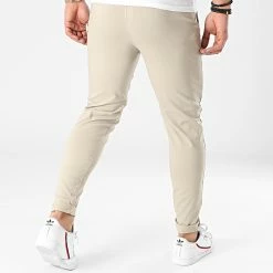 De gros ❤️ Pantalon Chino Skinny 1882 Beige de Frilivin 🥰 -Promos Frilivin Magasin frilivin 251239 1882 BEIGE 20210212T152345 04