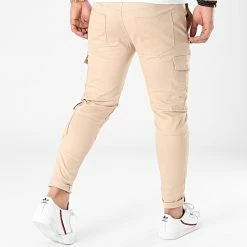 Meilleure vente 🥰 Pantalon Cargo BM1231 Beige de Frilivin 🤩 -Promos Frilivin Magasin frilivin 251389 BM1231 5 20210212T152124 04