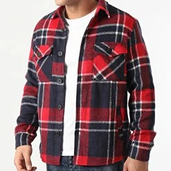 Meilleure affaire ✔️ Surchemise A Carreaux HP0329 Rouge Bleu Marine de Frilivin ❤️ 8 Meilleure affaire ✔️ Surchemise A Carreaux HP0329 Rouge Bleu Marine de Frilivin ❤️ -Promos Frilivin Magasin frilivin 251404 HP0329 3 20210210T163225 03