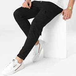 Bon marché ✔️ Pantalon Cargo BM1231 Noir de Frilivin 💯 -Promos Frilivin Magasin frilivin 251416 BM1231 1 20210212T152258 03