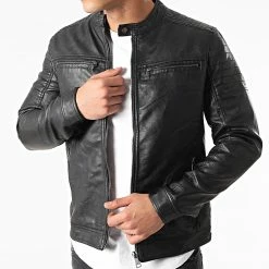 Les meilleures critiques de ❤️ Veste Biker L628 Noir de Frilivin 💯