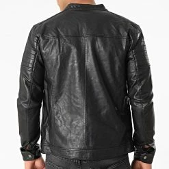 Les meilleures critiques de ❤️ Veste Biker L628 Noir de Frilivin 💯 -Promos Frilivin Magasin frilivin 253707 L628 1 20210302T094525 04