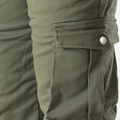 Sortie 👏 Jogger Pant BM1285 Vert Kaki de Frilivin 🌟 -Promos Frilivin Magasin frilivin 253737 BM1285 2 20210312T160756 02