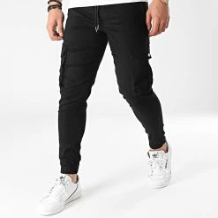 Grosses soldes 🤩 Pantalon Cargo BM1285 Noir de Frilivin 🔥