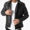Tout neuf ❤️ Veste Biker QQ635 Noir de Frilivin 💯 -Promos Frilivin Magasin frilivin 253852 QQ635 1 20210318T153041 01