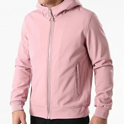 Offres 🎁 Veste Zippée A Capuche DL035 Rose de Frilivin 🔥