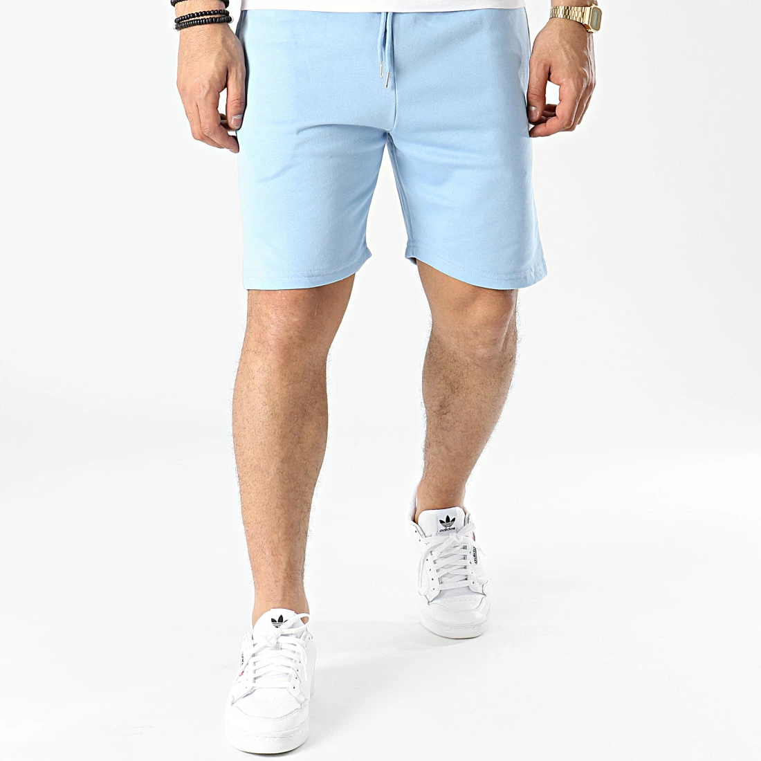 Promo 🎉 Short Jogging BM1168 Bleu Clair de Frilivin 🔔 5 Promo 🎉 Short Jogging BM1168 Bleu Clair de Frilivin 🔔 – Image 3