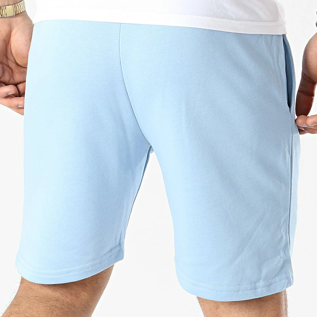 Promo 🎉 Short Jogging BM1168 Bleu Clair de Frilivin 🔔 6 Promo 🎉 Short Jogging BM1168 Bleu Clair de Frilivin 🔔 – Image 4