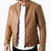Promo â Veste Biker L905 Marron de Frilivin â 1 Promo â Veste Biker L905 Marron de Frilivin â -Promos Frilivin Magasin frilivin 259714 L905 60 20210409T123307 01