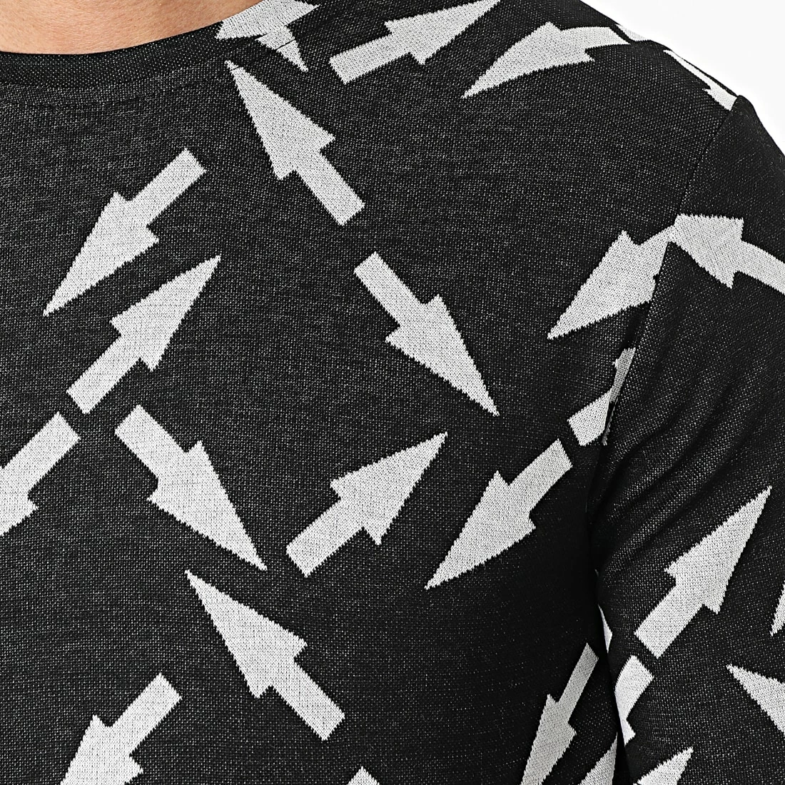 Budget ❤️ Tee 👚 Shirt 15250 Noir Blanc de Frilivin 🔔 4 Budget ❤️ Tee 👚 Shirt 15250 Noir Blanc de Frilivin 🔔 – Image 2