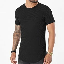 Le moins cher 💯 Tee 👚 Shirt Oversize U5727 Noir de Frilivin ⌛