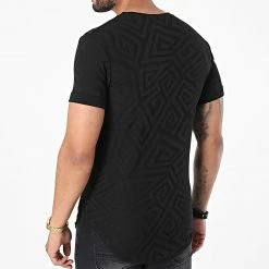 Le moins cher 💯 Tee 👚 Shirt Oversize U5727 Noir de Frilivin ⌛ -Promos Frilivin Magasin frilivin 267614 U5727 BLACK 20210528T145219 04