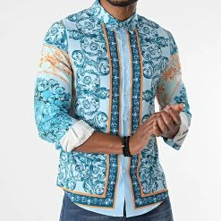 Offres ✔️ Chemise Manches Longues Renaissance BM1276 Bleu Ciel de Frilivin 🔔 8 Offres ✔️ Chemise Manches Longues Renaissance BM1276 Bleu Ciel de Frilivin 🔔 -Promos Frilivin Magasin frilivin 267656 BM1276 14 20210601T162808 03