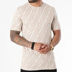 Top 10 💯 Tee 👕 Shirt 15239 Beige Blanc de Frilivin ⭐ -Promos Frilivin Magasin frilivin 267732 15239 BEIGE 20210531T150619 03