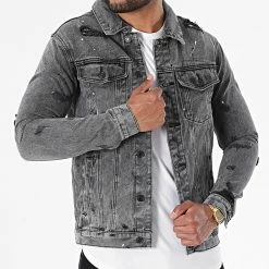 De gros 🔥 Veste Jean VJ320 Gris de Frilivin 😀 -Promos Frilivin Magasin frilivin 267753 VJ320 1 20210531T151558 03
