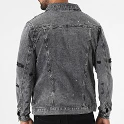 De gros 🔥 Veste Jean VJ320 Gris de Frilivin 😀 -Promos Frilivin Magasin frilivin 267753 VJ320 1 20210531T151559 04