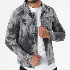 Bon marché 🛒 Veste Jean VJ322 Gris de Frilivin 😀 -Promos Frilivin Magasin frilivin 267754 VJ322 1 20210531T151458 03