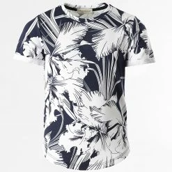 Tout neuf ❤️ Tee 👚 Shirt Enfant 5002 Blanc Floral de Frilivin ⌛