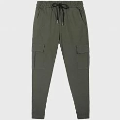 Le moins cher ✨ Jogger Pant Enfant 717 Vert Kaki de Frilivin 🔥