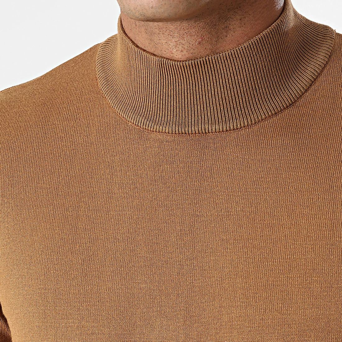 Vente flash 👍 Pull Col Cheminée M-056 Camel de Frilivin 🥰 4 Vente flash 👍 Pull Col Cheminée M-056 Camel de Frilivin 🥰 – Image 2