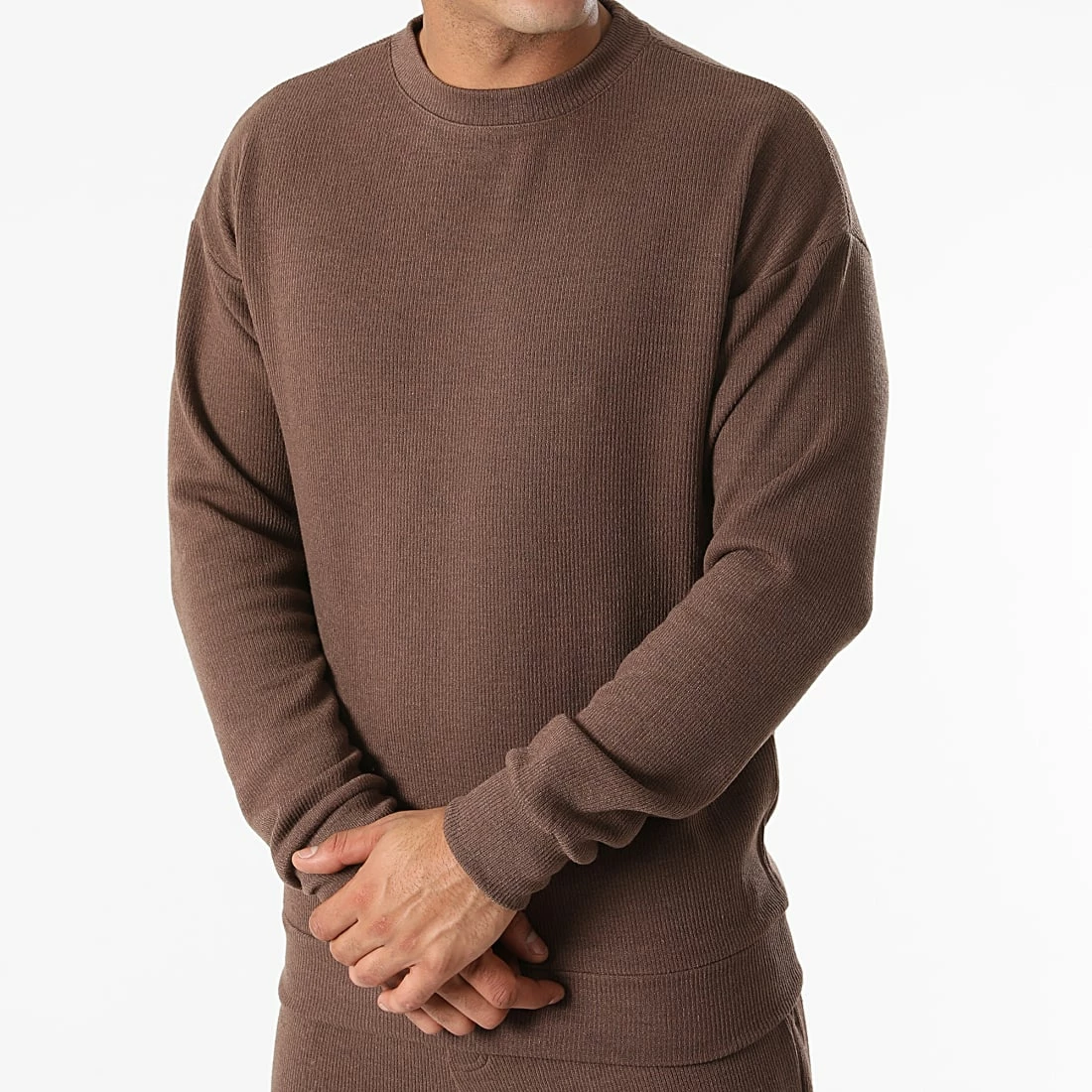 Acheter 🎉 Ensemble De Survêtement BM1332 Marron de Frilivin 🔔 5 Acheter 🎉 Ensemble De Survêtement BM1332 Marron de Frilivin 🔔 – Image 3